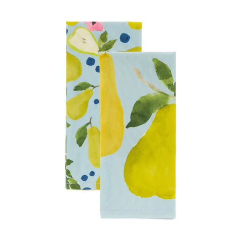 Anjou Pear Cotton Tea Towels